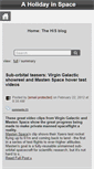 Mobile Screenshot of holiday-in-space.com